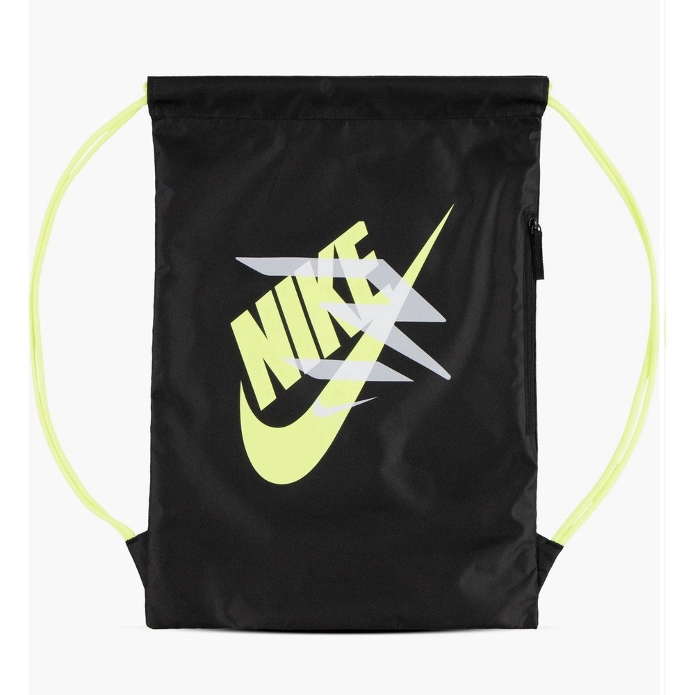 Nike Men's 3 Brand Ran Core Gym Sack Black One Size NWT